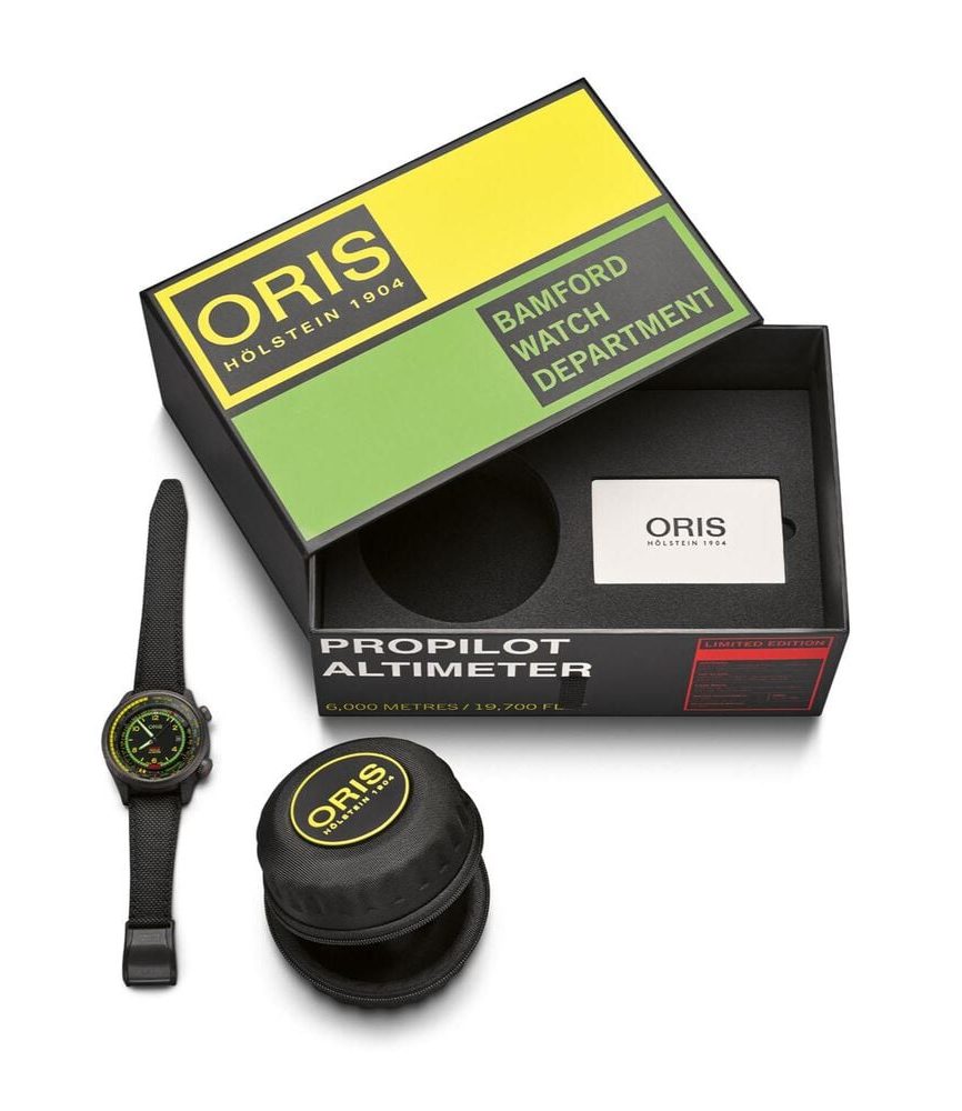Oris x Bamford ProPilot Altimeter 'Mission Control' Limited Edition 47mm Black Dial Watch image number 6