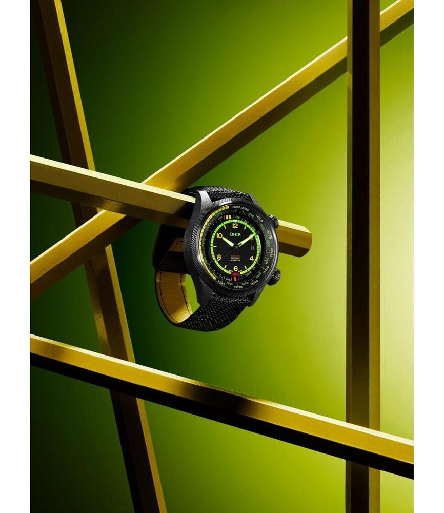 Oris x Bamford ProPilot Altimeter 'Mission Control' Limited Edition 47mm Black Dial Watch image number 8