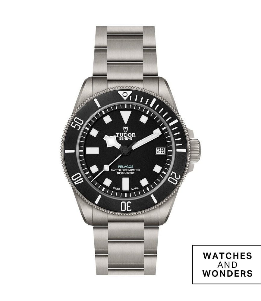 TUDOR Pelagos Ultra 43mm Black Dial Titanium Bracelet Watch image number 0